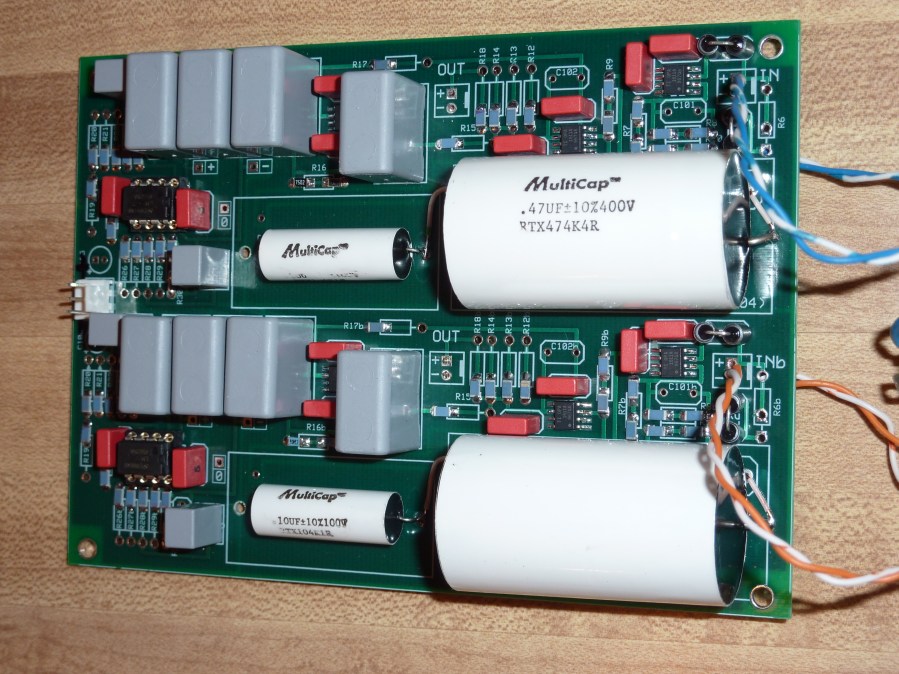 AN1651/Curcio Phono Preamp (PCB stuffed)